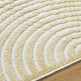 thumbnail image 6 of Mark&Day Washable Rugs, 8x10 Carter Lake Modern Mustard Area Rug, Beige Brown Carpet for Living Room, Bedroom or Kitchen (7'10" x 10'1", Machine Washable), 6 of 7