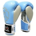 thumbnail image 3 of RIVAL Boxing RB7 Fitness Plus Hook and Loop Bag Gloves - XS - Blue/Gray, 3 of 6