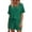 Evergreen, variant on Ekouaer Womens 2 Piece Pajamas Set Short Sleeve shorts Sleepwear Lounge Sets PJ Sets with Pockets