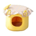 thumbnail image 4 of Accesorios para de pájaros de hamaca colgante de nido de pájaros, lecho de pájaros de nido de loro cómodos para animales pequeños periquitos Amarillo, 4 of 8