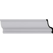 6"H x 4 1/2"P x 7 5/8"F x 94 1/2"L Maria Traditional Crown Moulding