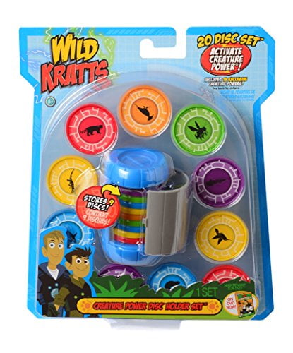 Details about   Wild Kratts Toys Creature Power Disc Holder Set with 20 Discs Martin Kratt 
