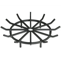 Heritage Products Heavy Duty 32 Inch Wagon Wheel Fire Pit Grate - Made in the USA