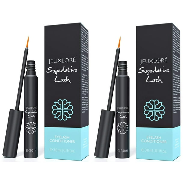 Jeuxlore Eyelash Growth Serum Thicker Longer Eyelashes Eyebrows 3 Ml Pack Of 2 Walmart Com Walmart Com