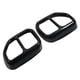 thumbnail image 4 of M Buder 2 Piezas Cubierta del Tubo de Escape Embellecedor Negro Brillante de Acero Inoxidable para Coche Reemplazo de Accesorios Exteriores Compatible con BMW X3 G01 X4 G02 2022+, 4 of 9