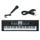 thumbnail image 2 of Teclado Electrónico de Música Digital de 61 Teclas, Teclado, Piano Eléctrico, Regalos para Niños , Blanco negro, 2 of 9