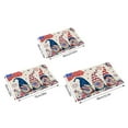 thumbnail image 3 of BNNG Independence Day Doormat American Patriotic Gnomes And Flag Colorful Floral Doormat Front Door Mat Door Mat for Independence Day Home Office Decoration, 3 of 9