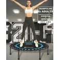 Darchen 450 lbs Mini Trampoline for Adults, Indoor Small Rebounder