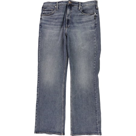Silver Jeans Womens 90s Vintage Like Boot Cut Jeans, Blue, Plus Size, 22W