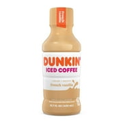 2X - Dunkin Donuts French Vanilla - 13.7 fl oz Bottle