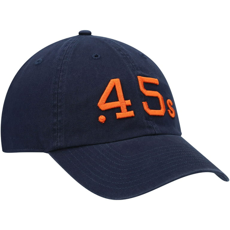 Men's '47 Navy Houston Colt .45's Logo Cooperstown Collection Clean Up  Adjustable Hat - OSFA 