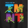 thumbnail image 3 of Teenage Muntant Ninja Turtles - Press Start Grid  - Toddler And Youth Crewneck Fleece Sweatshirt, 3 of 5