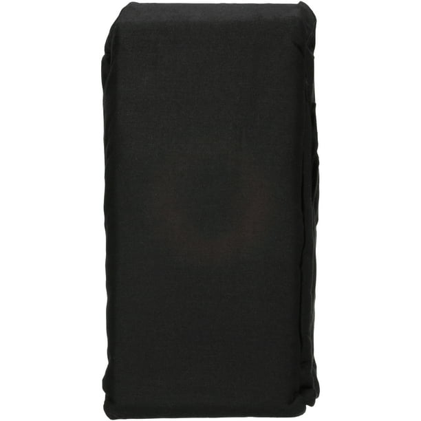 Mainstays Full 200 Thread Count Fitted Rich Black Bed Sheet, 1 Each