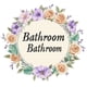 thumbnail image 3 of Adhesivos de pared creativos con forma de corona floral para baño, PVC, 30 x 30 cm, 3 of 4