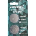 thumbnail image 1 of Loopacell CR2412 CR 2412 Lithium 3V 2 Batteries, 1 of 1