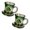 2, variant on Lynono Capricious Clovers Leaf Shape Tumblers With Paper Box Packaging Drinking Cup Great For Graduation Wedding Presents