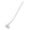 B005- White, variant on Silicone Toilet Brush, 15inLong Handle, Toilet Sculpted Piece, Golf Shaped, Green, Hanging Hook, 1 Pc, Bathroom