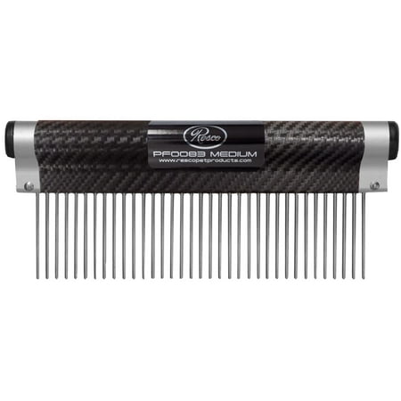 UPC: 0030627083018 | Resco Wrap Comb Carbon Fiber Medium 1.5 Pins
