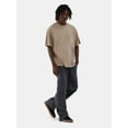 thumbnail image 4 of No Boundaries All Gender Cotton Oversize Tee with Short Sleeves, Men's and Big Men's, 4 of 5