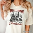 thumbnail image 5 of Small Town Christmas Vintage T‑Shirt, Rustic Winter Church Tee, 5 of 6