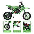 thumbnail image 4 of Moto Cross Para Niños Starkids Skr1006 Gasolina Doble Escape Verde, 4 of 9