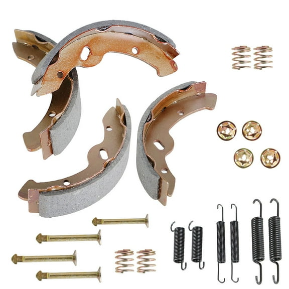 ALL-CARB Golf Cart Brake Shoes &Spring Kit For 1999-Up E-Z-GO TXT Medalist 4266 27943-G01