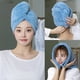 thumbnail image 2 of Toalla para el cabello de secado rápido para mujer, toallas suaves de microfibra, gorro de ducha, gorros de baño para mujer, gorro de pelo seco, cabeza de turbante para mujer, 2 of 5