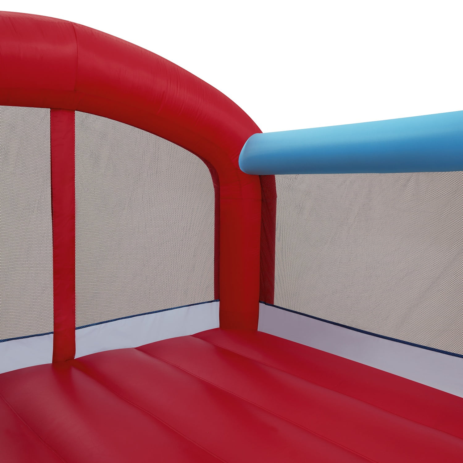 Radio Flyer Backyard Inflatable Toddler Bounce House With Slide and Air Blower for Outdoor Use