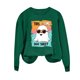 thumbnail image 2 of Ailaofu Womens Halloween Crewneck Sweatshirt Cute Long Sleeve Graphic Pullover Tops Fall Fashion Clothes, 2 of 4