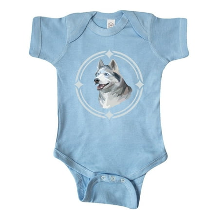 

Inktastic Siberian Husky Dog Art Gifts Gift Baby Boy or Baby Girl Bodysuit