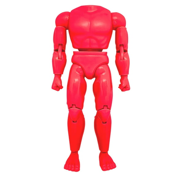 Figures Toy Company 8 Inch Type S Retro Muscular Body (Red)