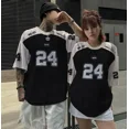 thumbnail image 3 of Nueva camiseta para hombre, camiseta 3D de manga corta de gran tamaño para parejas, camiseta de baloncesto informal de moda de verano para hombre, ropa deportiva superior, 3 of 5