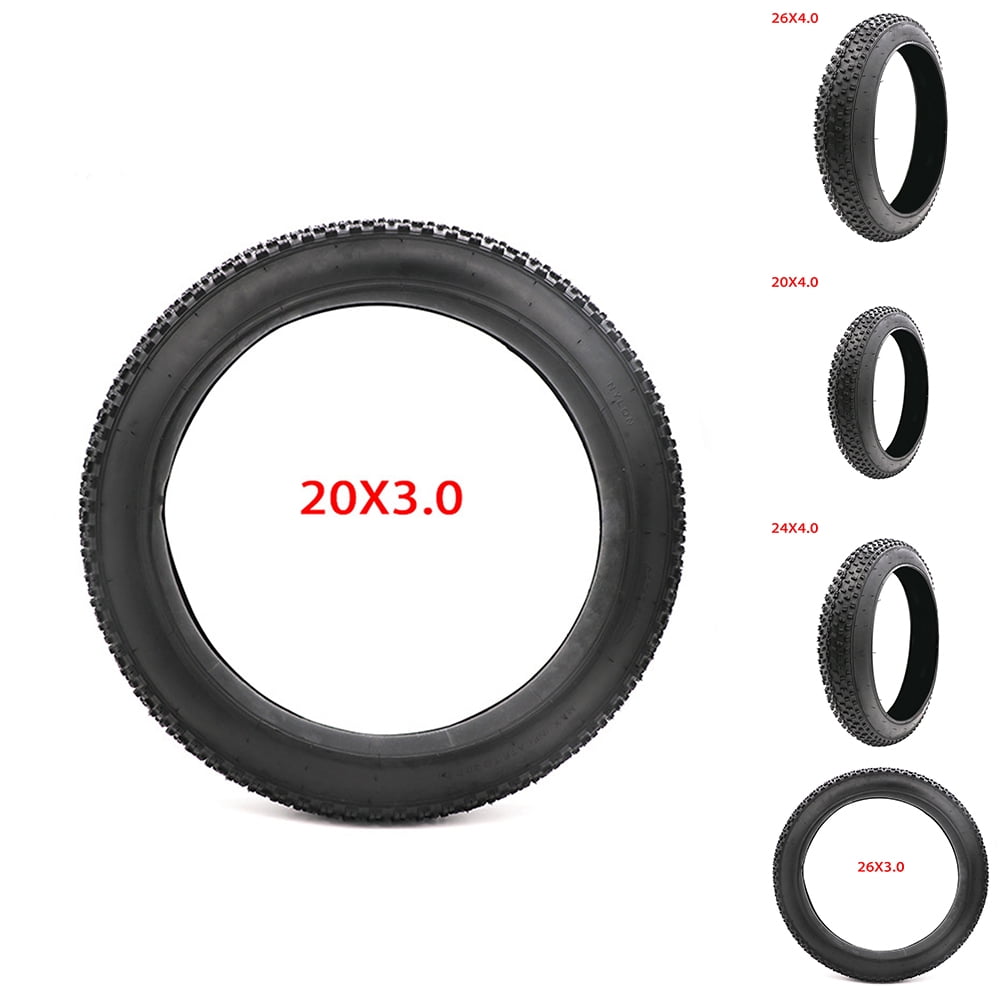 EDTara Snow Bike Tires Beach Bicycle Fat Tyre Buggy Puncture Proof Widening Non slip Riding Cycling Tyres 20 24 26 x 3.0 4.0 Inch