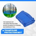 thumbnail image 4 of Tapis de Protection pour Trampoline Coussin de Sécurité pour Trampoline Rond Housse de Protection à Ressort Accessoires pour Trampoline-8 Pieds, 4 of 8