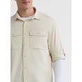 thumbnail image 4 of Ozark Trail Men's & Big Men's Upstream Shirt with Long Sleeves, UPF 50+, Sizes S-3XL, 4 of 6
