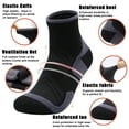 thumbnail image 3 of LWFBDTK Women Crew Athletic Socks, 5-Pairs, Cushioned Athletic Running Socks, Breathable Casual Long Socks, Size L (9-12.5), Black, 3 of 7