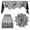 Fireplace Mantle & 2*Tablecloth, variant on LSLJS Halloween Decoration Black Lace Spiderweb Fireplace Mantle Scarf and Cover Round Lace Table Cloth Bat Long Rectangle Table Runner for Home Table Door Window Party Supplies