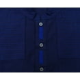 thumbnail image 6 of Atasi Men's Casual Linen Long Kurta Blue Ethnic Designer Shirt Wear-Medium, 6 of 8