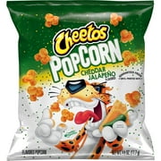 Cheetos Cheddar Jalapeno Flavored Popcorn, 0.625 oz Bag, Single Pack