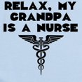 thumbnail image 2 of CafePress - My Grandpa Is A Nurse Body Suit - Baby Light Bodysuit, Size Newborn - 24 Months, 2 of 4