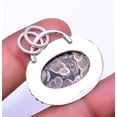 thumbnail image 2 of Turritella Agate - Wyoming Gemstone 925 Sterling Silver Pendant 1.50" P92428027, 2 of 2