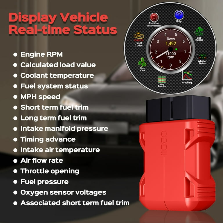 Fixdono OBD2 Bluetooth Scanner for iOS & Android photo 7