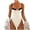 White, variant on Swimsuits for Women Plus Size Womens High Cut Bathing Suits One Piece Push up Swimsuits Summer Outfits Swimwear Color Block Swimsuits