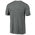thumbnail image 3 of Men's Heather Gray Miami Hurricanes Classic Wordmark Tri-Blend T-Shirt, 3 of 3