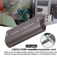 thumbnail image 3 of 1080P 4K HDMI to USB 3.0 Audio Video Capture Card Game Recording Live Streaming, 3 of 12