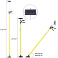 thumbnail image 6 of Adjustable 3rd Hand Support Pole 2-Pack Cabinet/ Drywall/ Cargo Bar Support Install Cabinets Easily Extends 45"-114" - Convenient & Versatile, 6 of 12