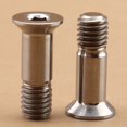 thumbnail image 3 of 3 Pieces Bicycle Bike Titanium Alloy Wheel Bolts Bicycle Derailleur M5 Screws Cycling Rear Derailleur Pulley Guide Wheel Bolts, 3 of 7