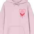 thumbnail image 2 of Friday The 13th Happy Camping Poster Art Long Sleeve Cradle Pink Adult Hooded Sweatshirt-XL, 2 of 7
