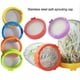 thumbnail image 2 of Kearding Tapa de botella de cultivo de brotes de frijol de acero inoxidable, tapa de conservación, accesorio de tapa de repuesto para hogar, Verde, 2 of 6