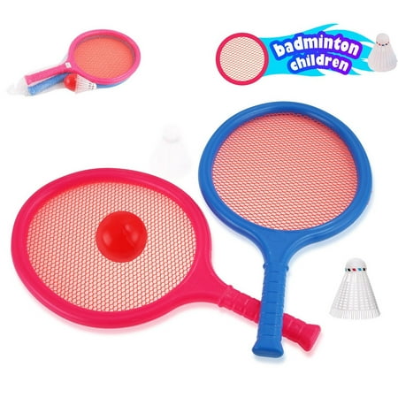 GIFT DEPOT® Badminton Set w/2 Rackets Ball & Birdie Tennis Sports Racquet